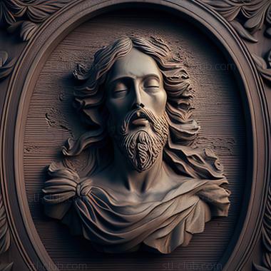 3D model st jesus (STL)